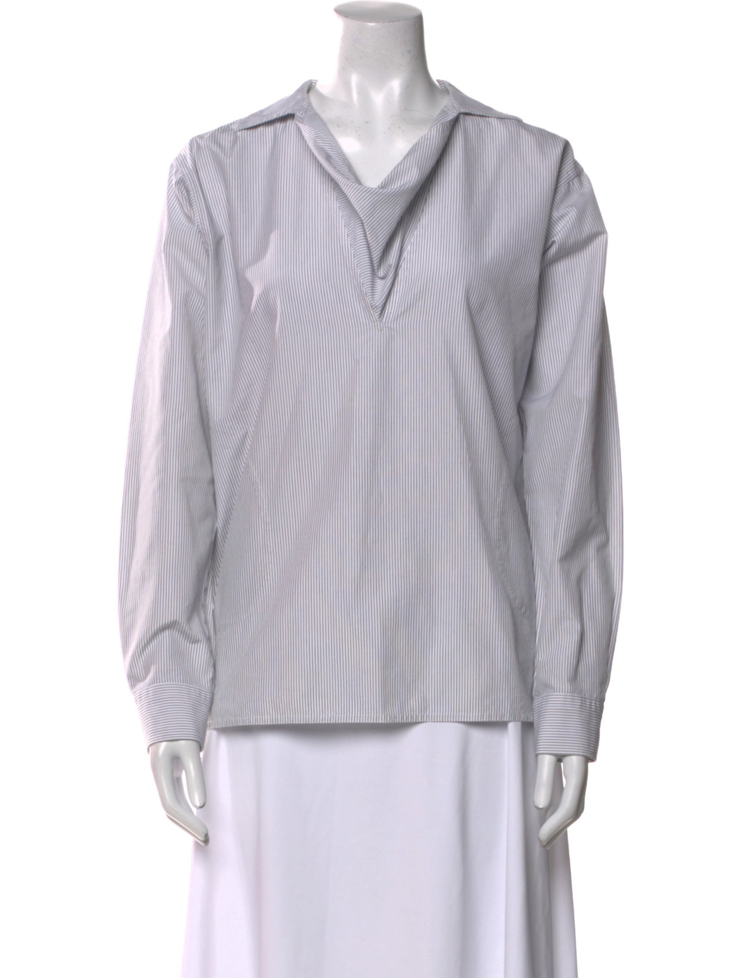 Sofie D'Hoore V-Neck Long Sleeve Polo