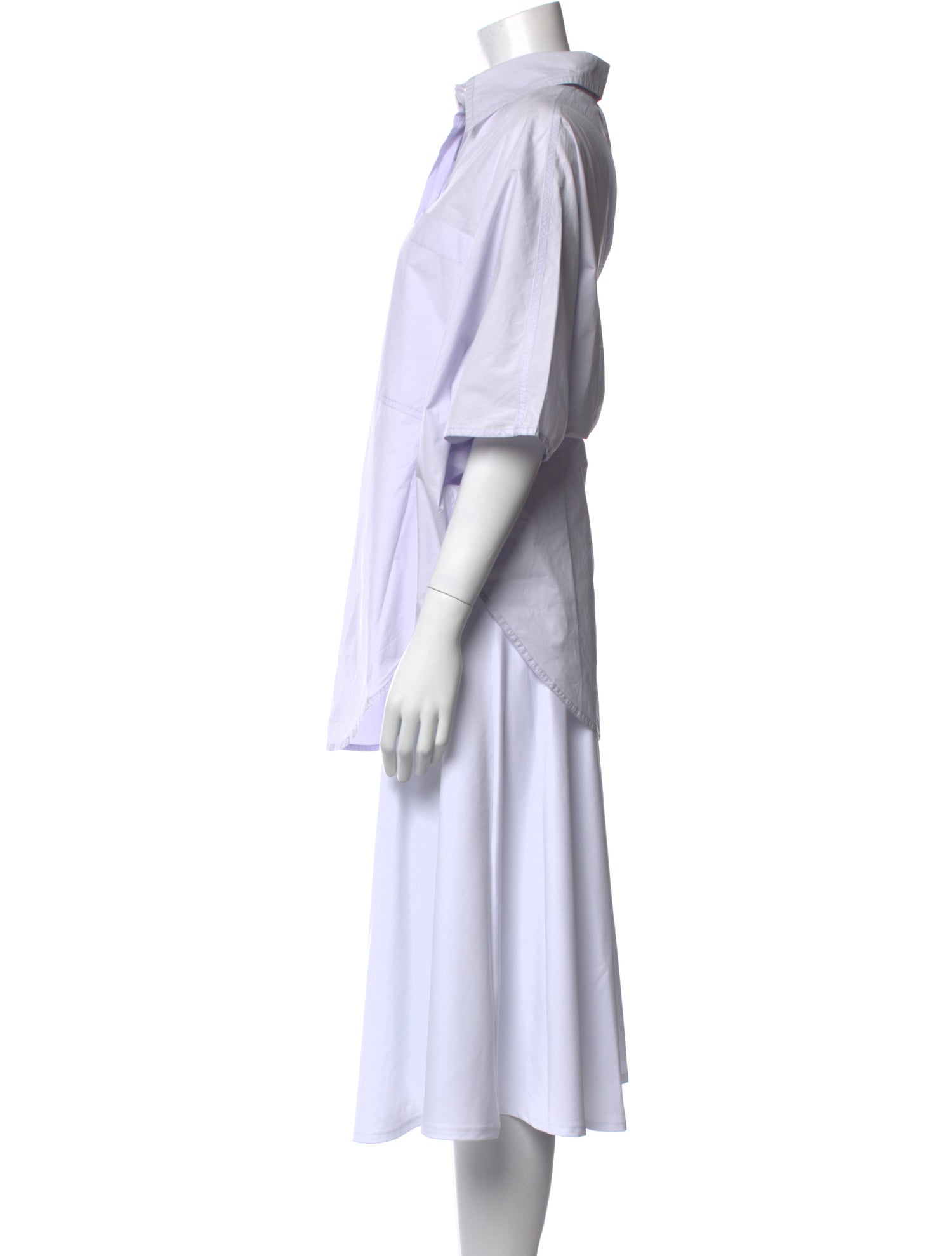 Sofie D'Hoore Three-Quarter Sleeve Button-Up Top