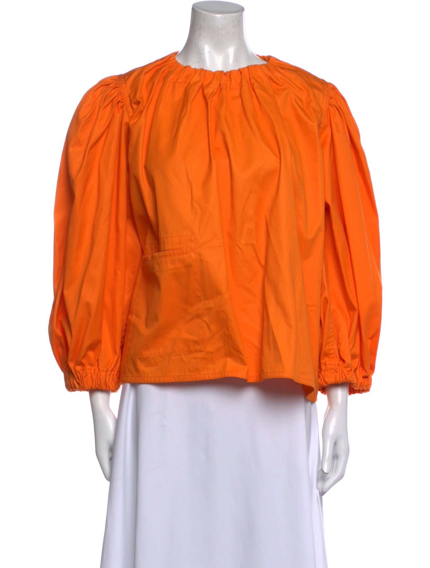 Sofie D'Hoore Crew Neck Three-Quarter Sleeve Blouse