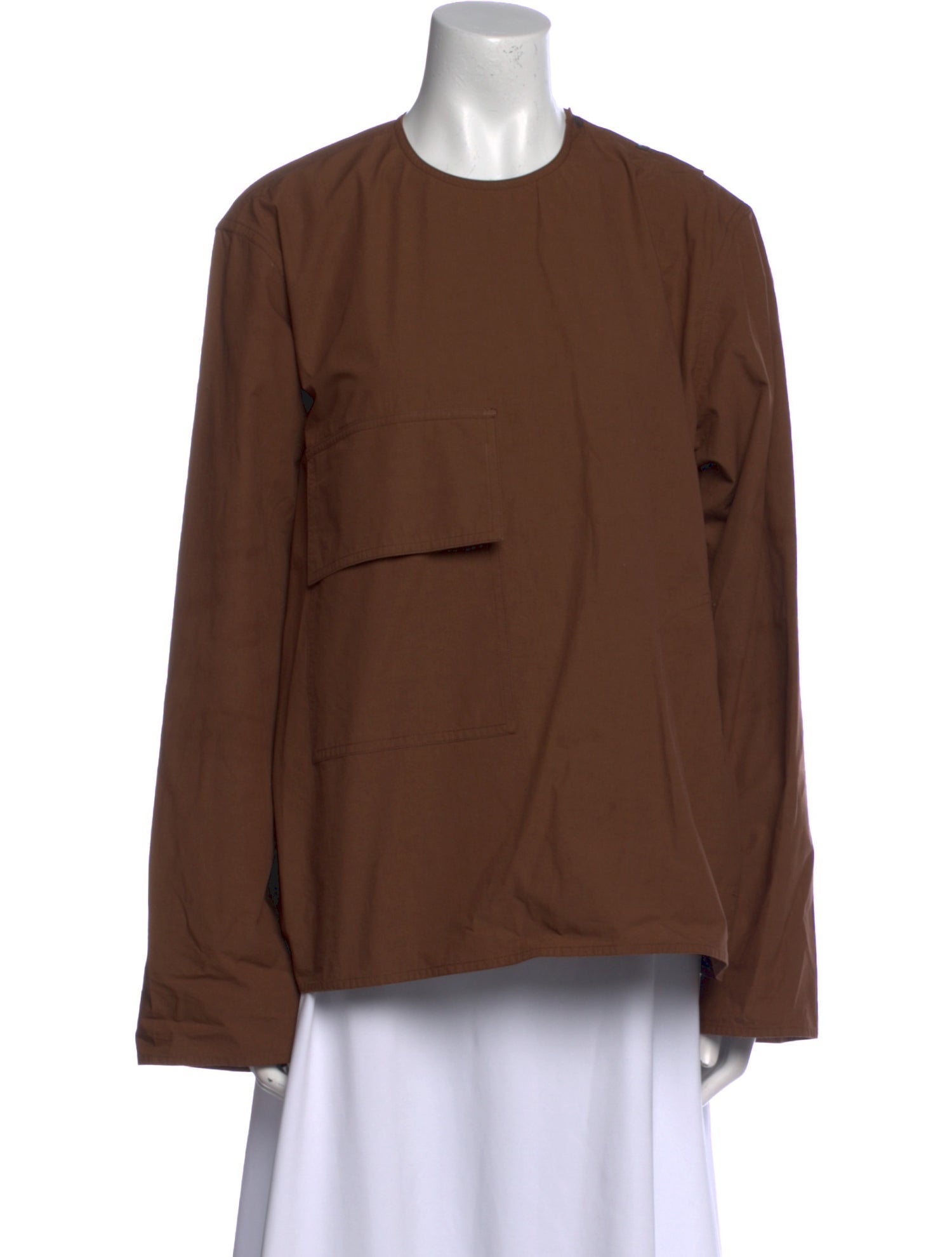 Sofie D'Hoore Crew Neck Long Sleeve Blouse