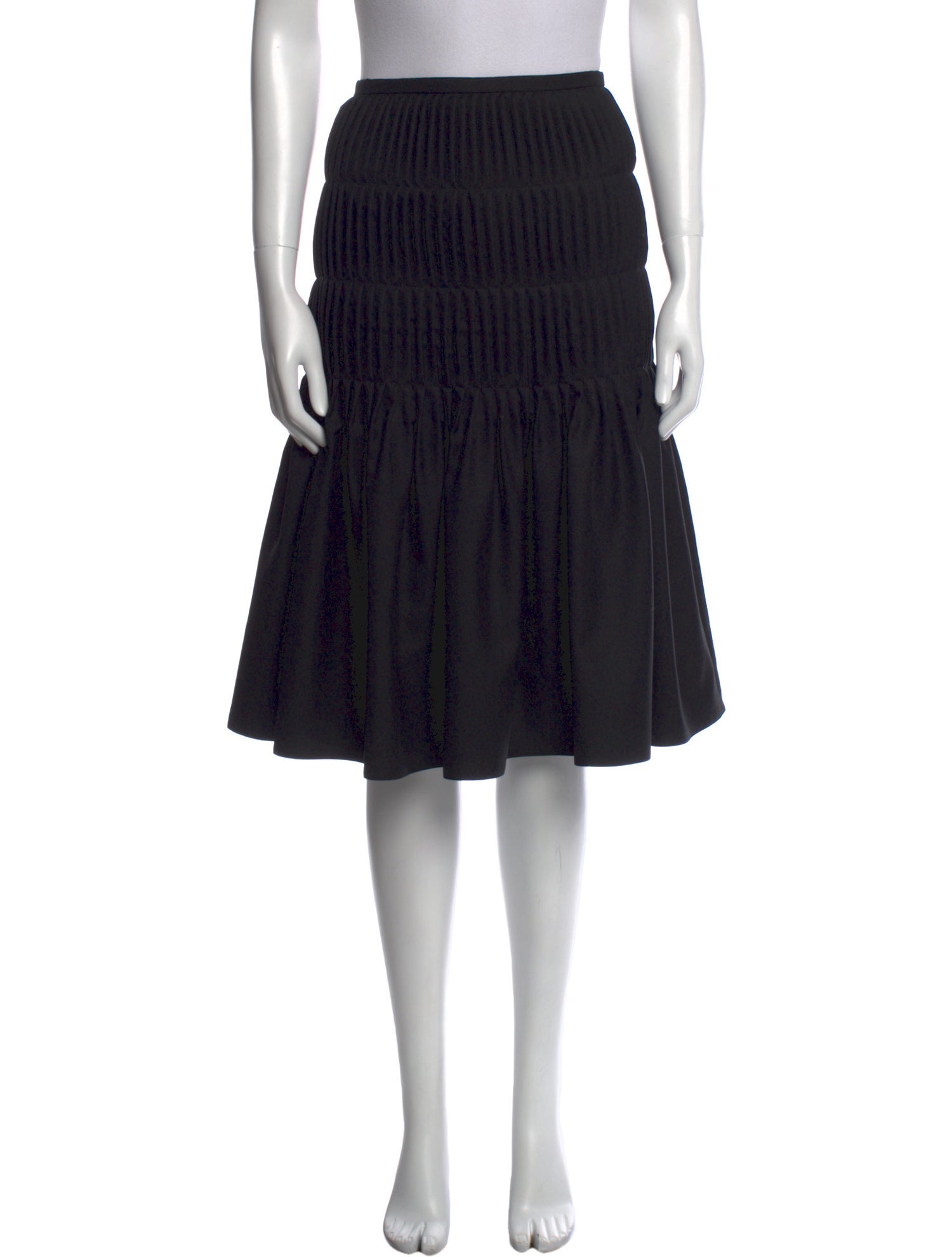 Sofie D'Hoore Wool Midi Length Skirt