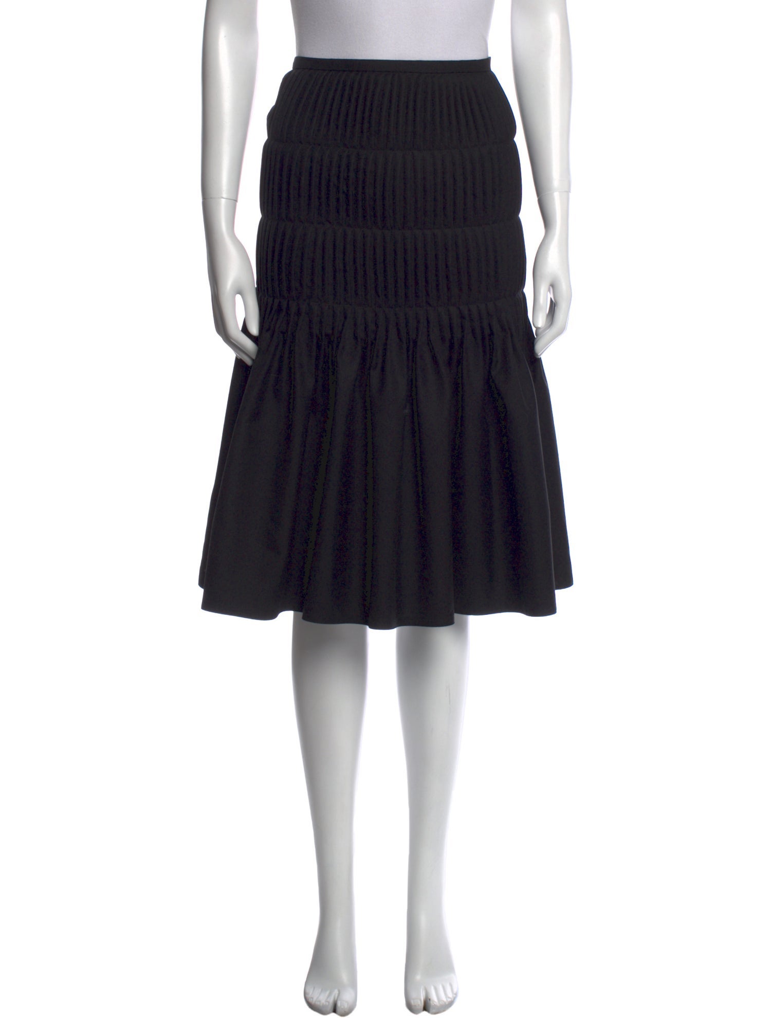 Sofie D'Hoore Wool Midi Length Skirt