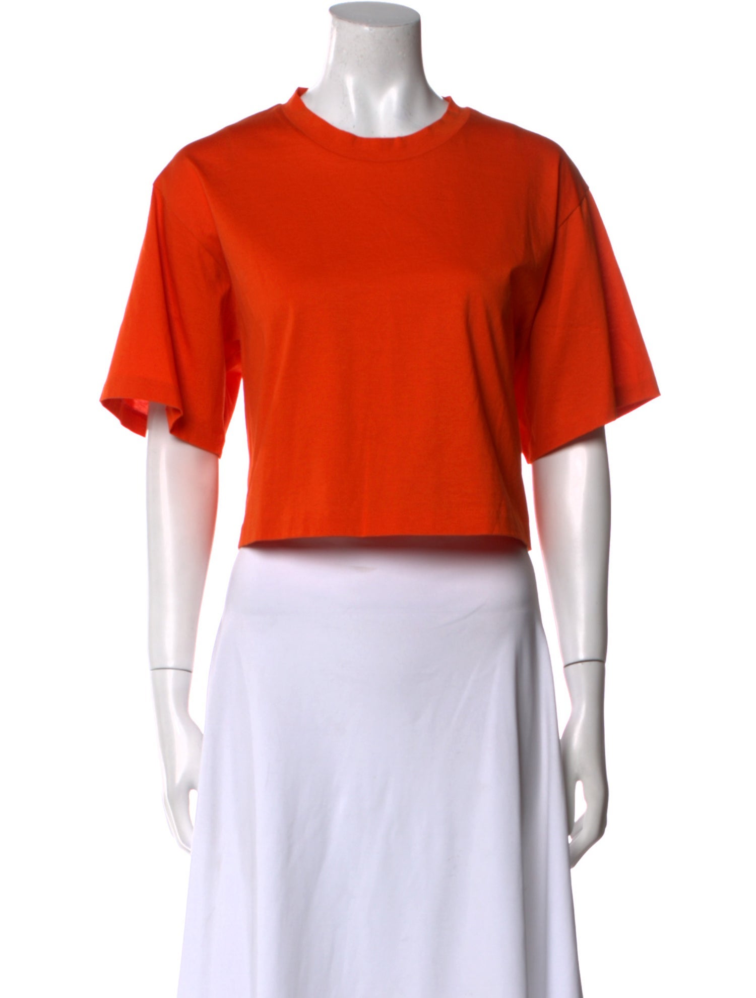 Sofie D'Hoore Crew Neck Short Sleeve Crop Top
