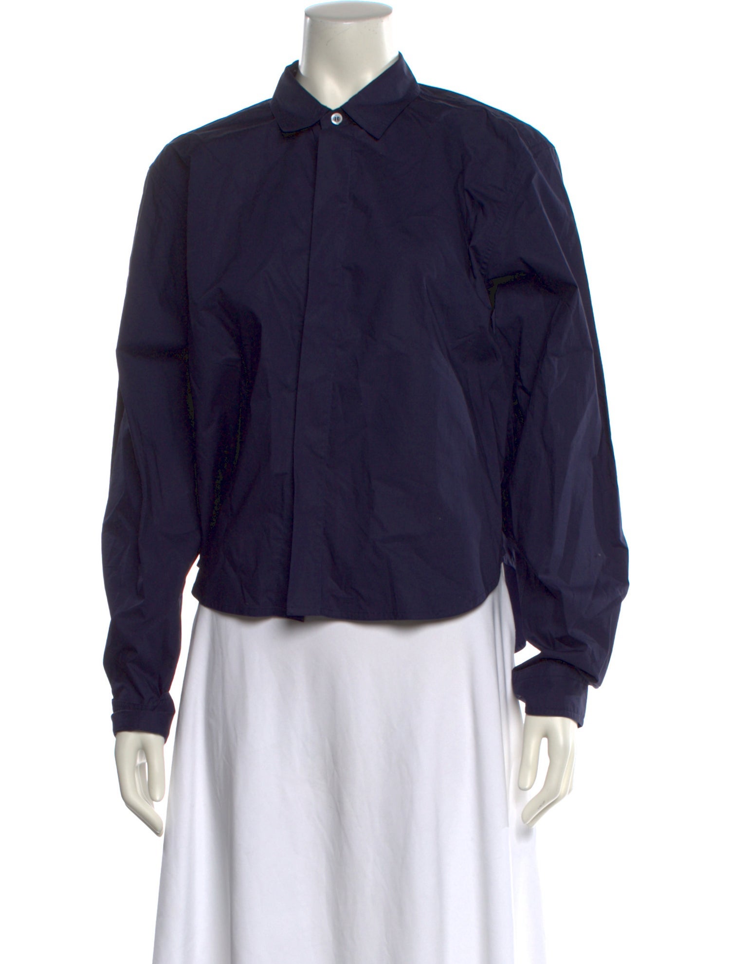 Sofie D'Hoore Long Sleeve Button-Up Top