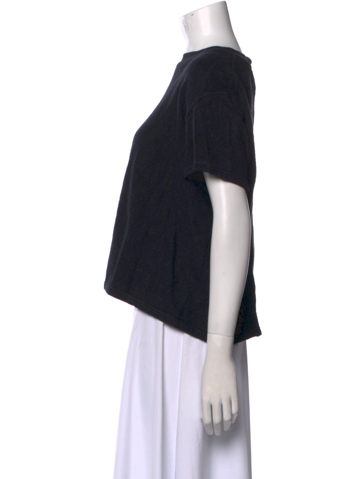 Sofie D'Hoore Bateau Neckline Short Sleeve Top