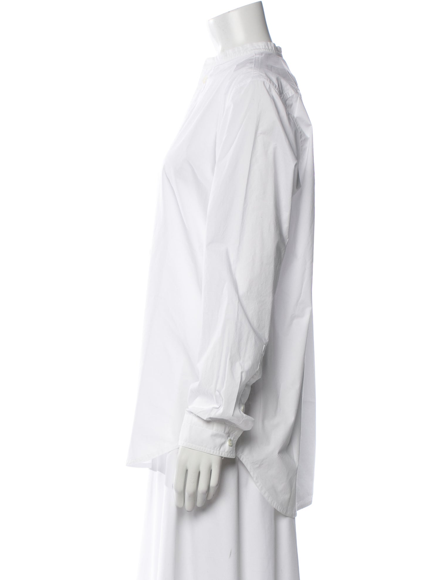 Sofie D'Hoore Long Sleeve Button-Up Top