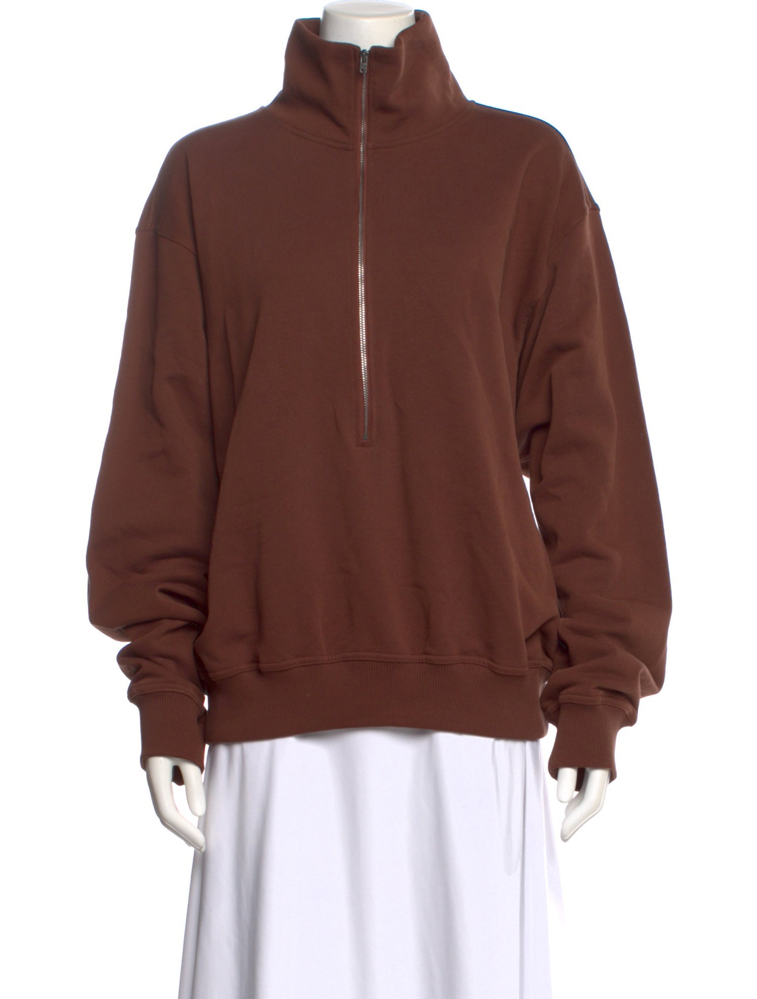 Sofie D'Hoore Mock Neck Long Sleeve Sweatshirt w/ Tags