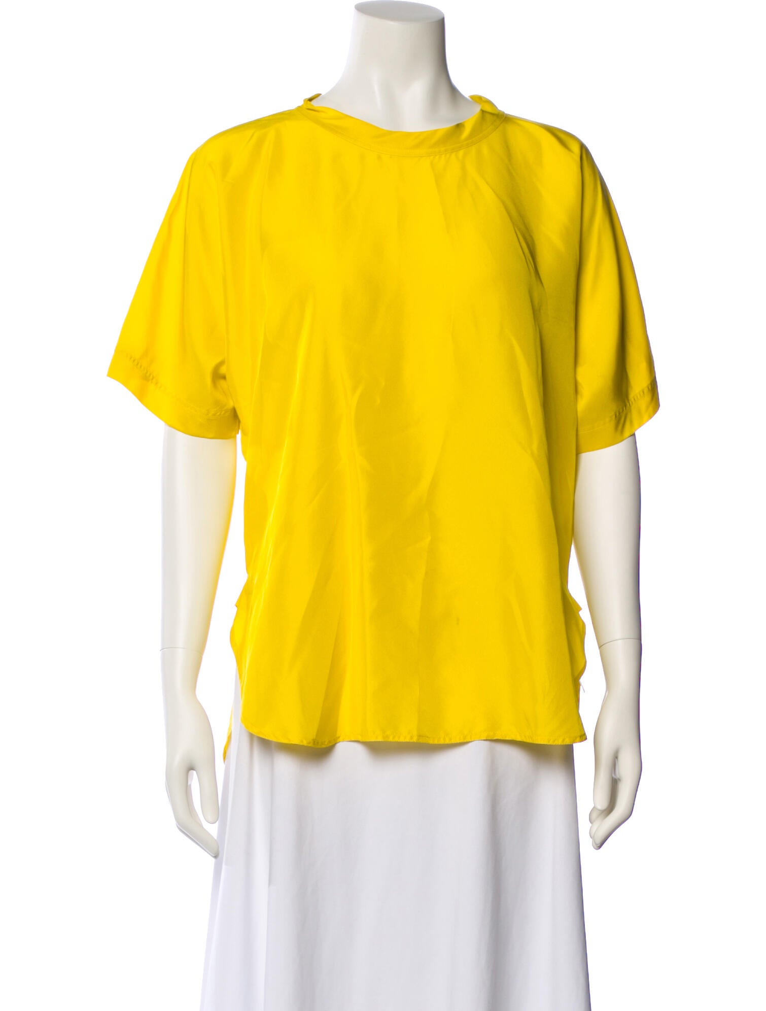 Sofie D'Hoore Silk Crew Neck T-Shirt