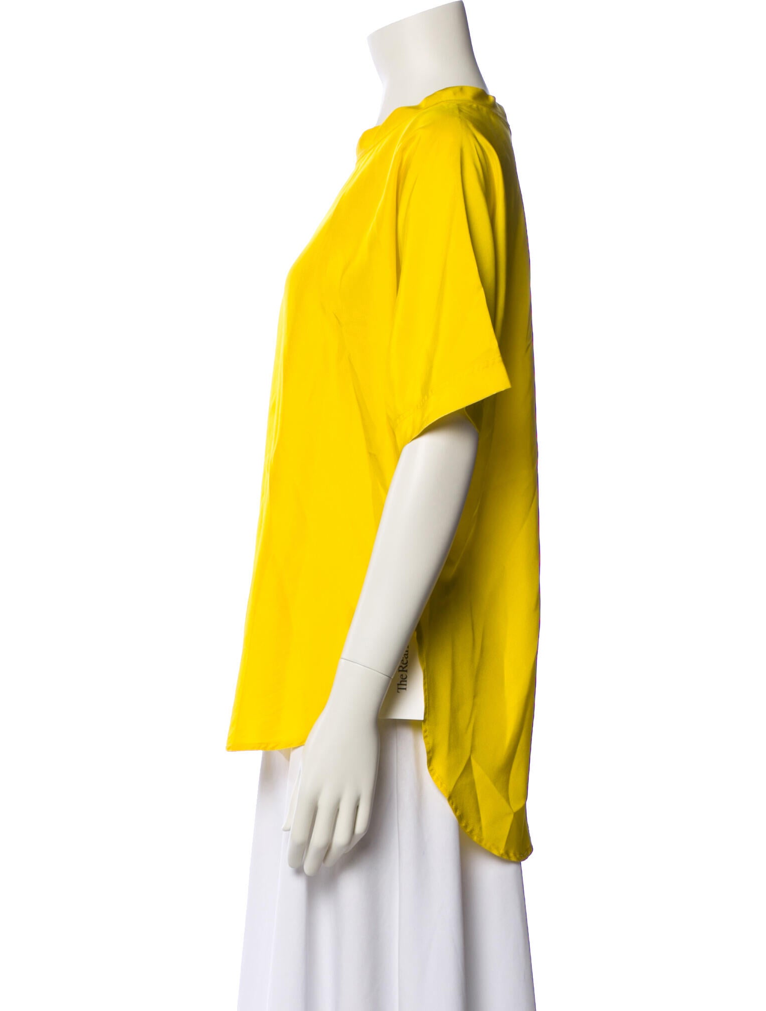 Sofie D'Hoore Silk Crew Neck T-Shirt