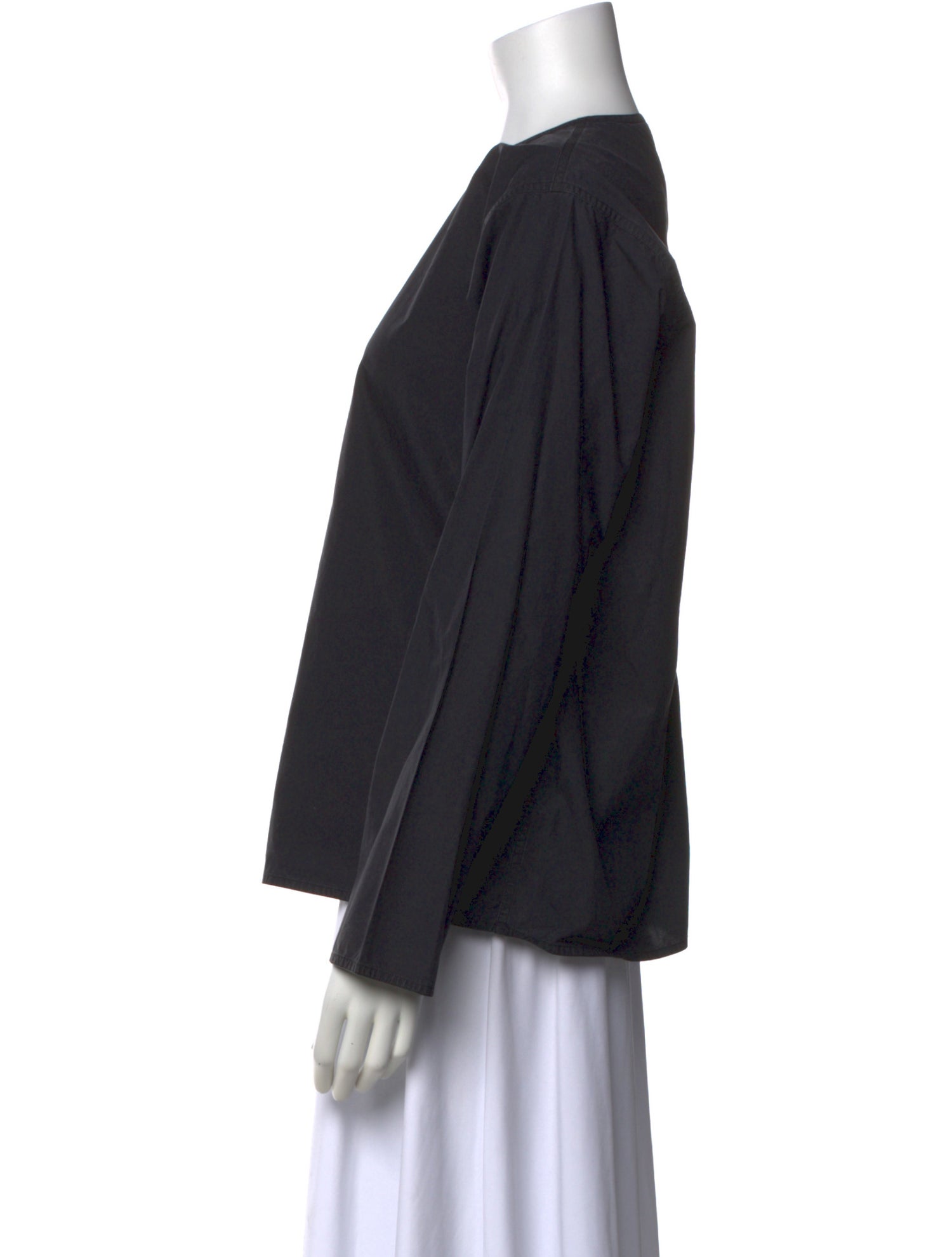 Sofie D'Hoore Crew Neck Long Sleeve Blouse