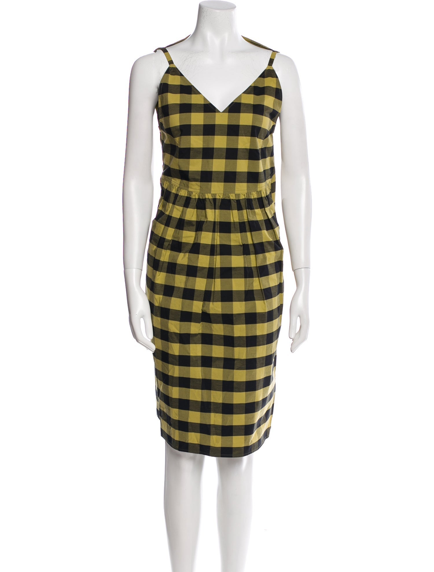 Sofie D'Hoore Plaid Print Knee-Length Dress