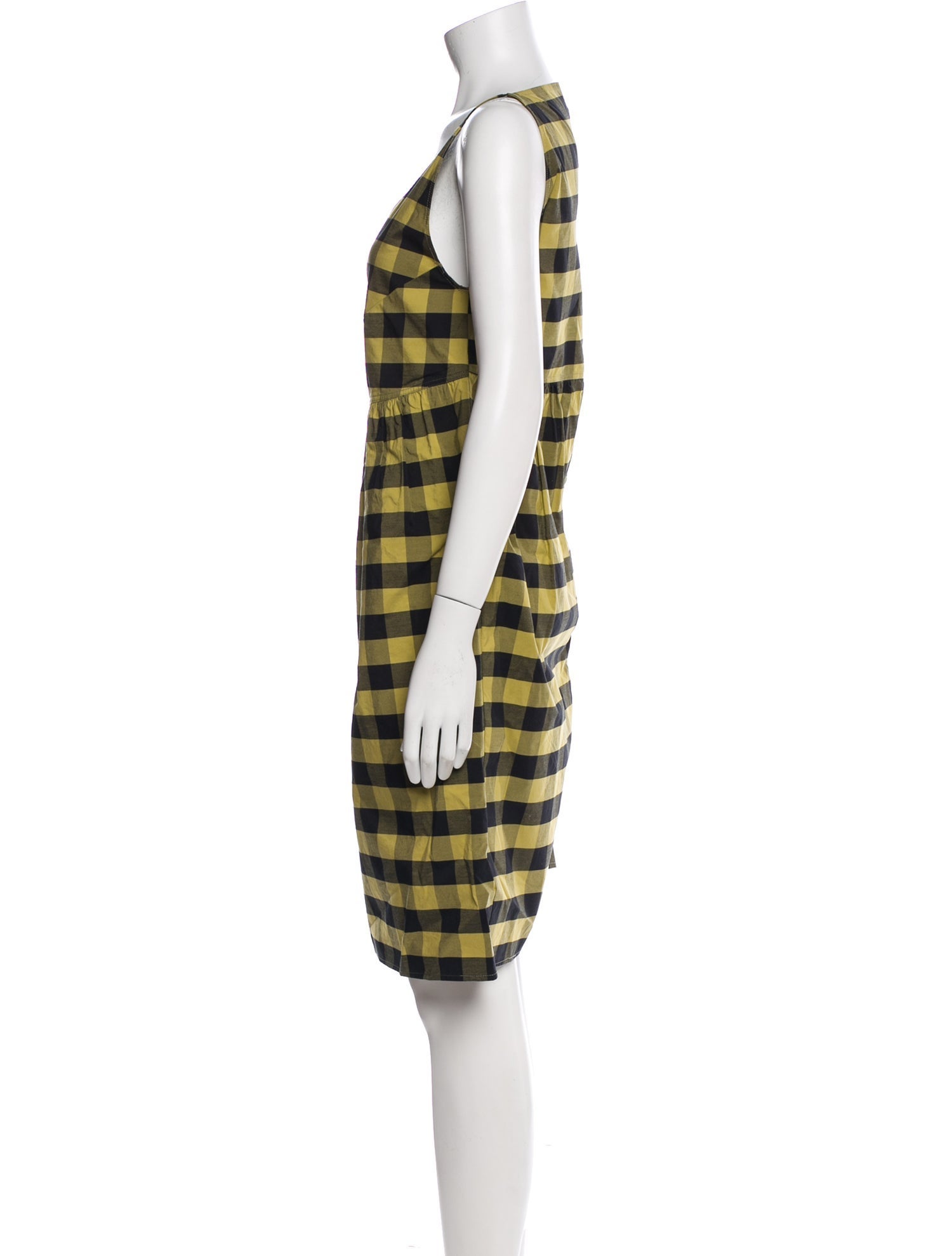 Sofie D'Hoore Plaid Print Knee-Length Dress