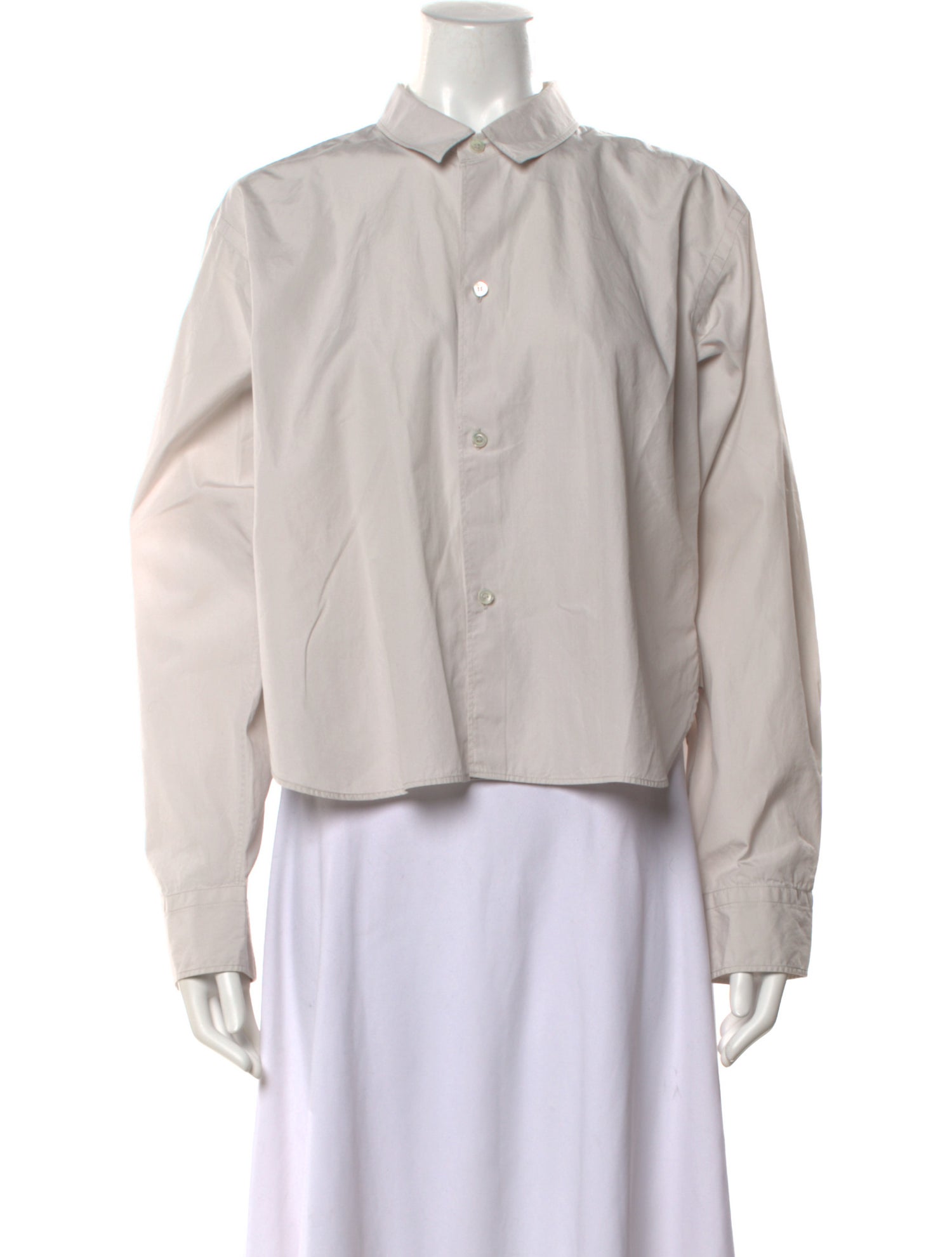 Sofie D'Hoore Long Sleeve Button-Up Top