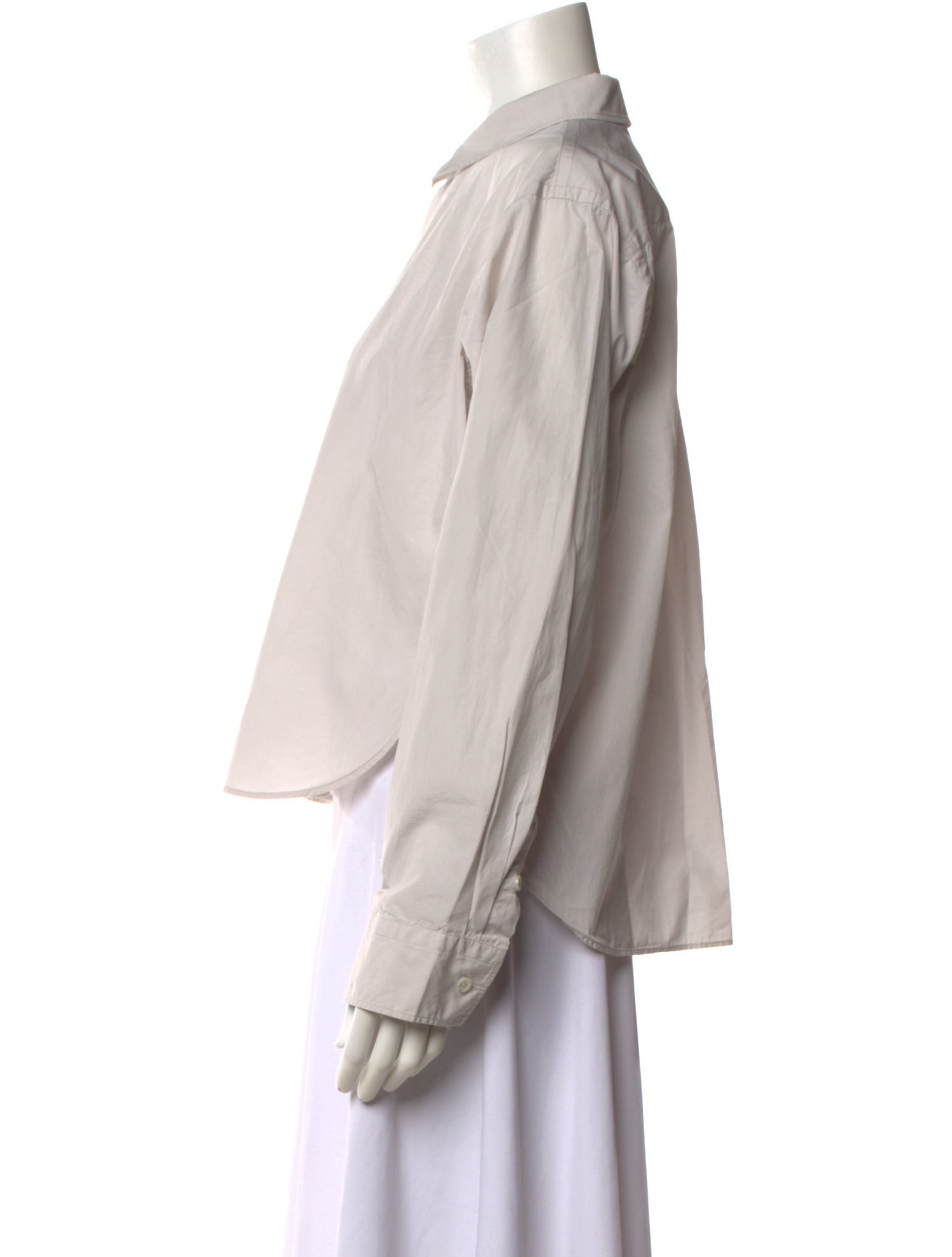 Sofie D'Hoore Long Sleeve Button-Up Top