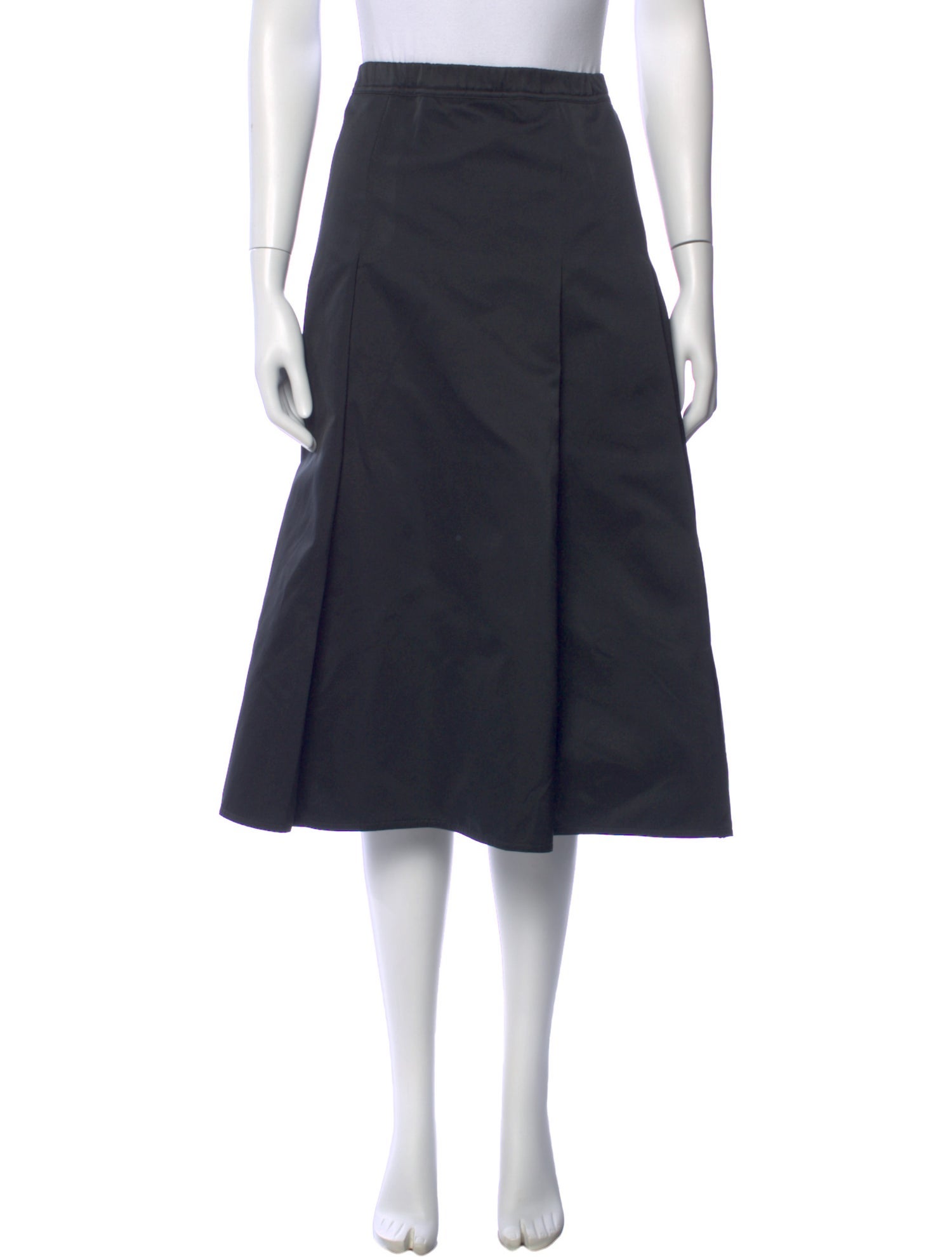 Sofie D'Hoore Pleated Accents Knee-Length Skirt