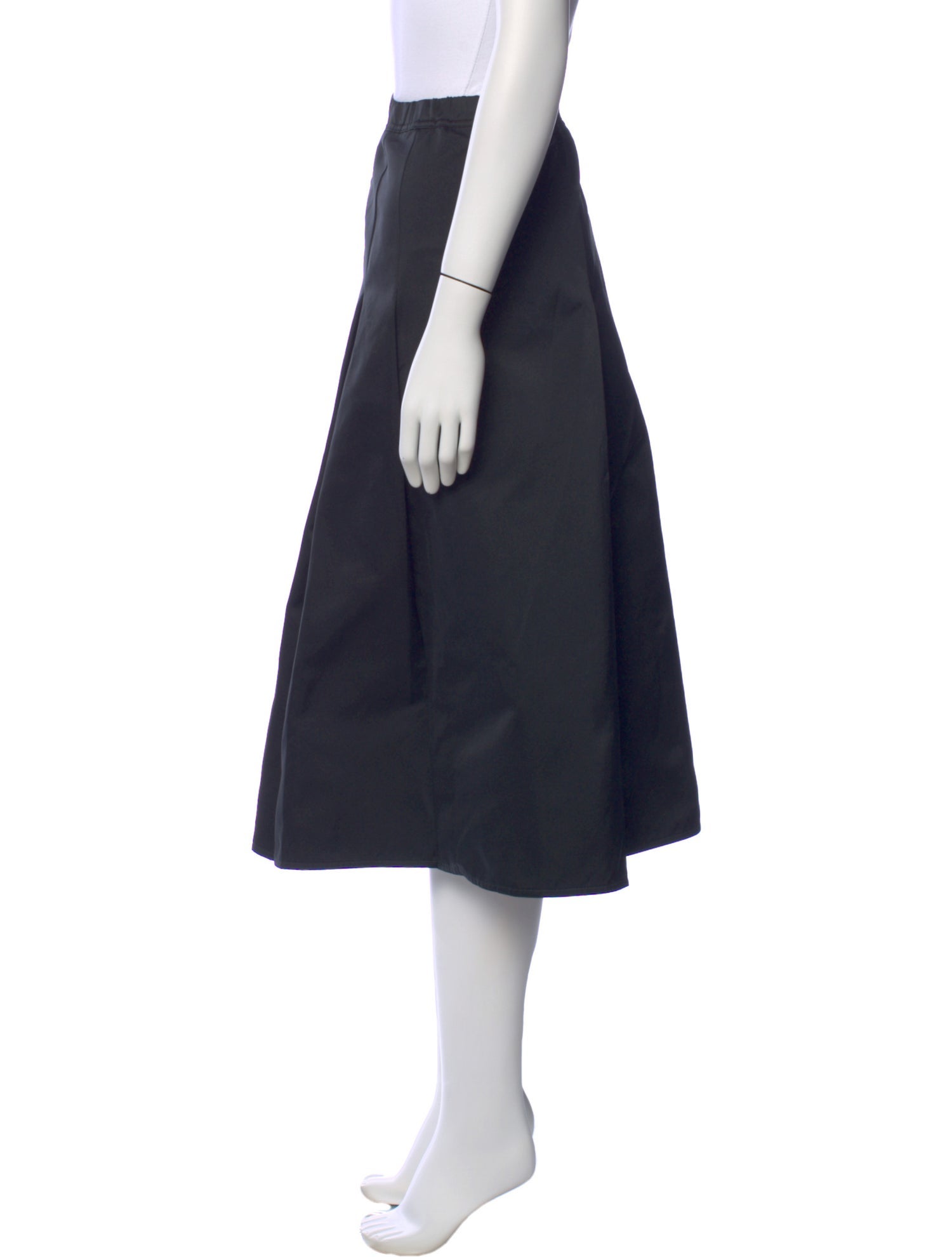 Sofie D'Hoore Pleated Accents Knee-Length Skirt