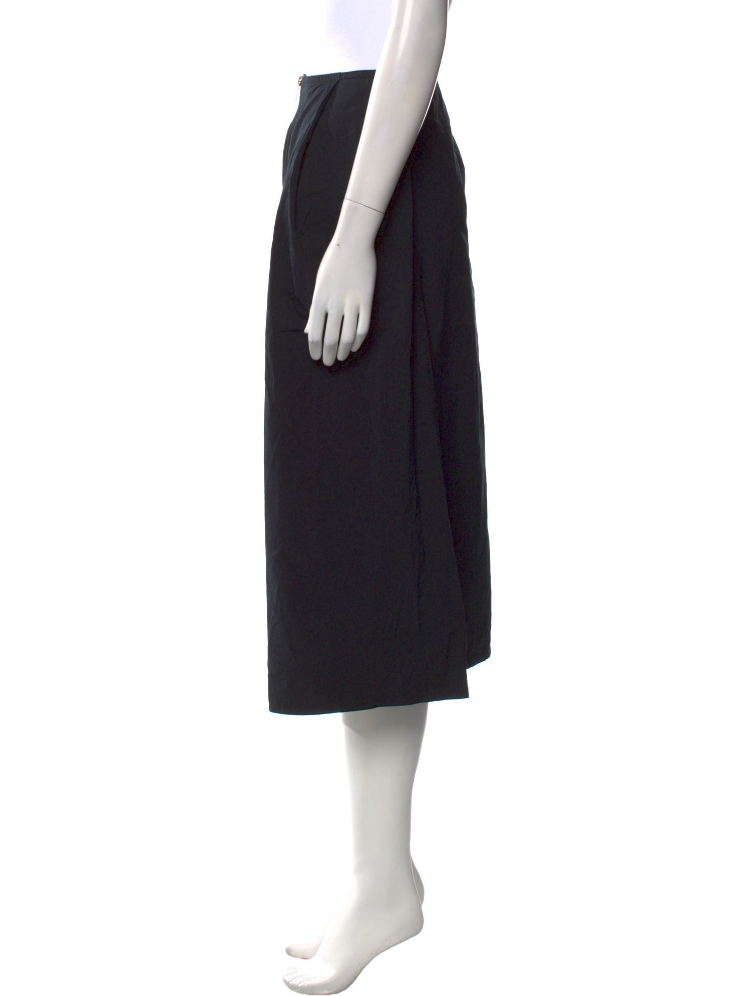 Sofie D'Hoore Pleated Accents Midi Length Skirt