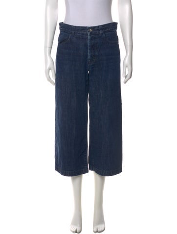 Pre-owned Sofie D'hoore Wide Leg Pants In Blue