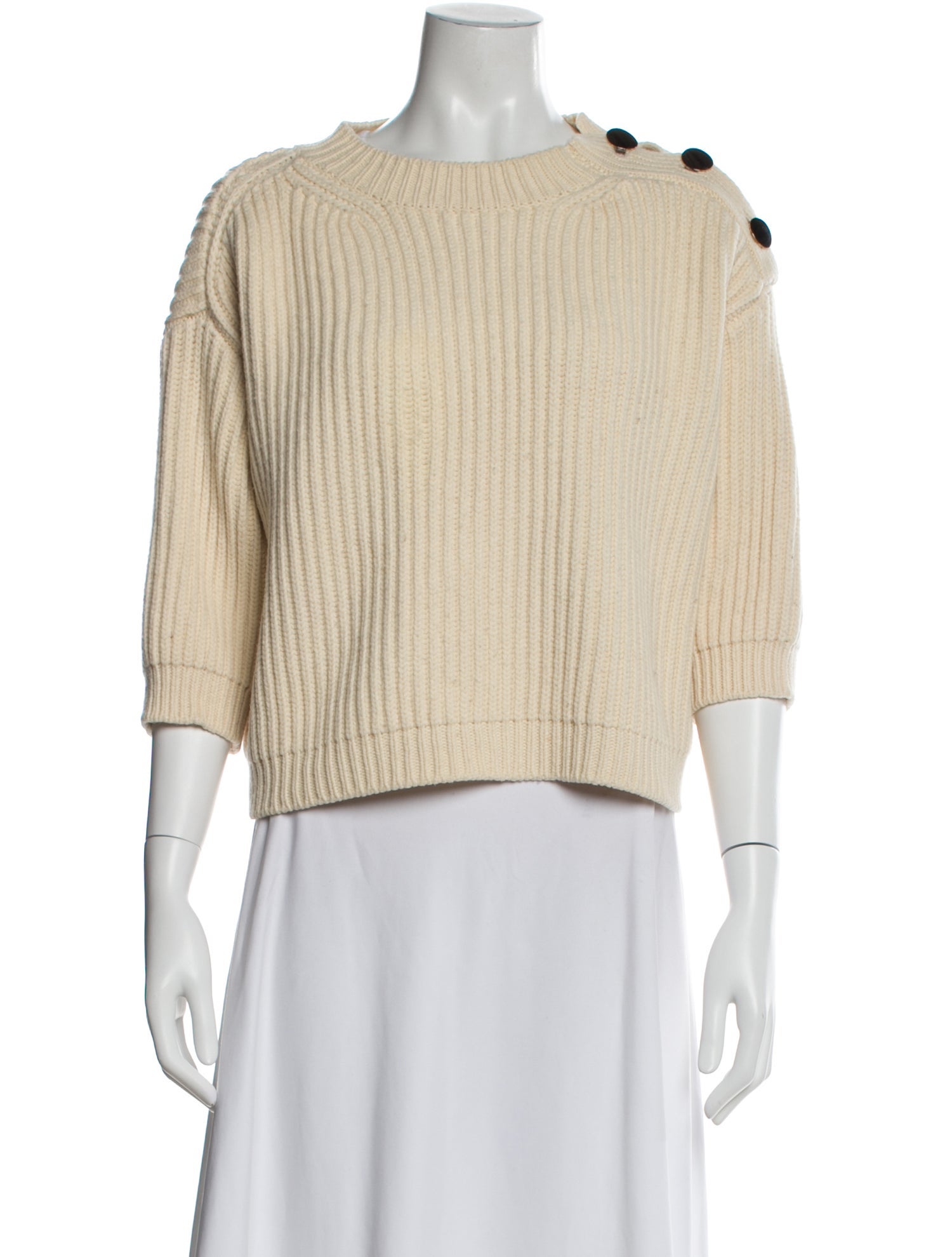 Sofie D'Hoore Wool Bateau Neckline Sweater
