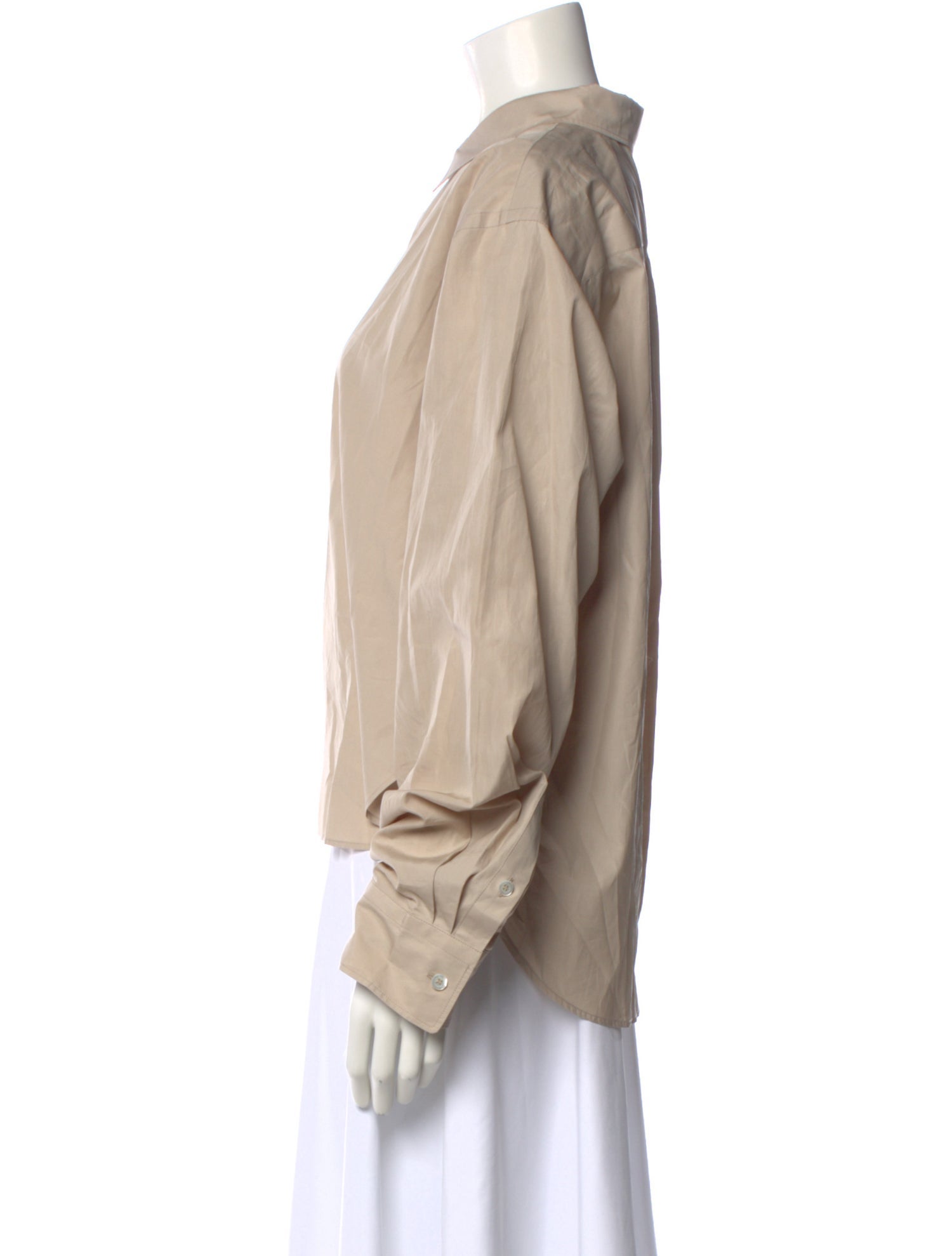 Sofie D'Hoore Long Sleeve Button-Up Top