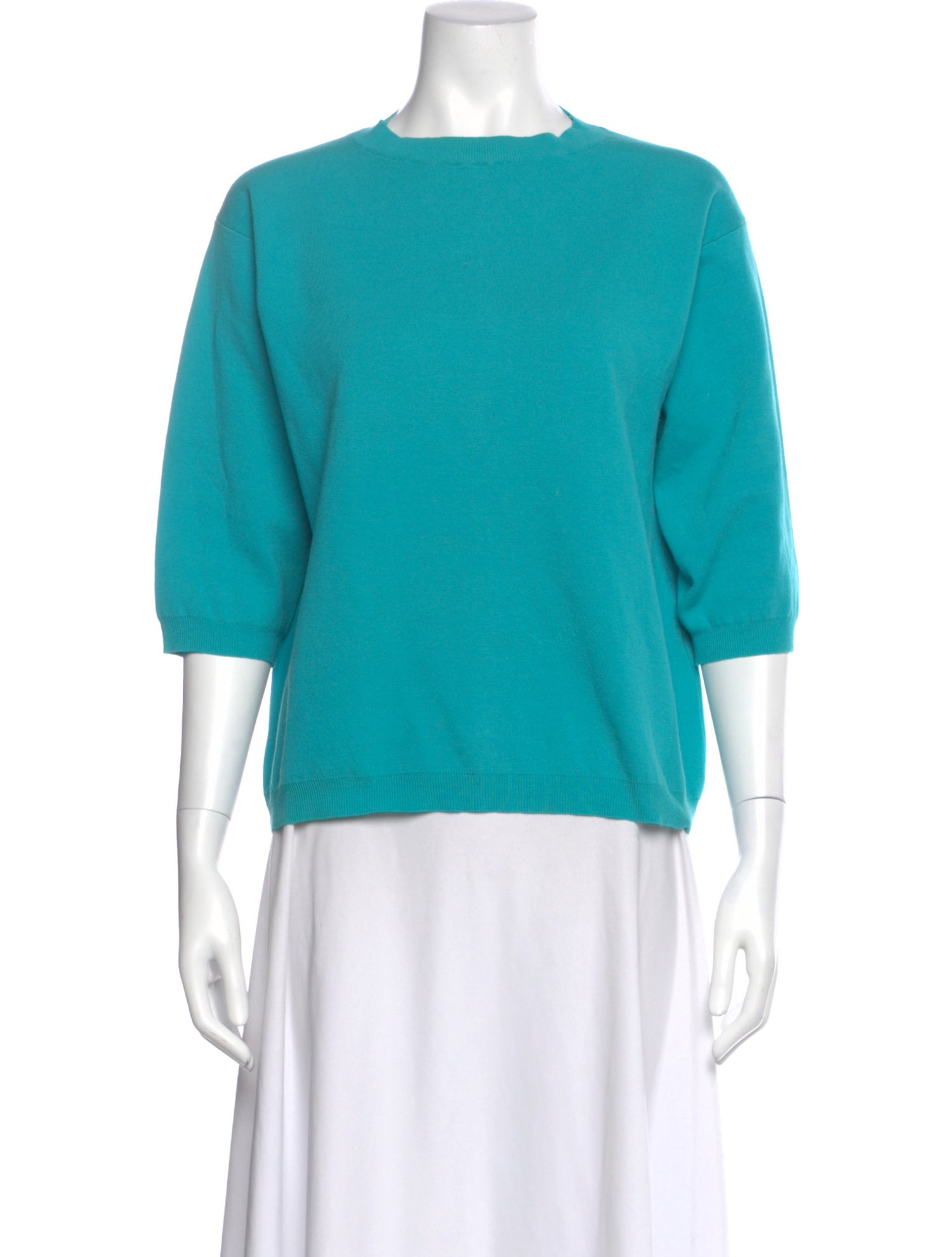 Sofie D'Hoore Crew Neck Three-Quarter Sleeve Top