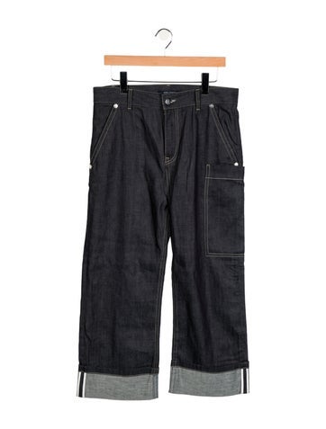 Pre-owned Sofie D'hoore Mid-rise Straight Leg Jeans In Blue