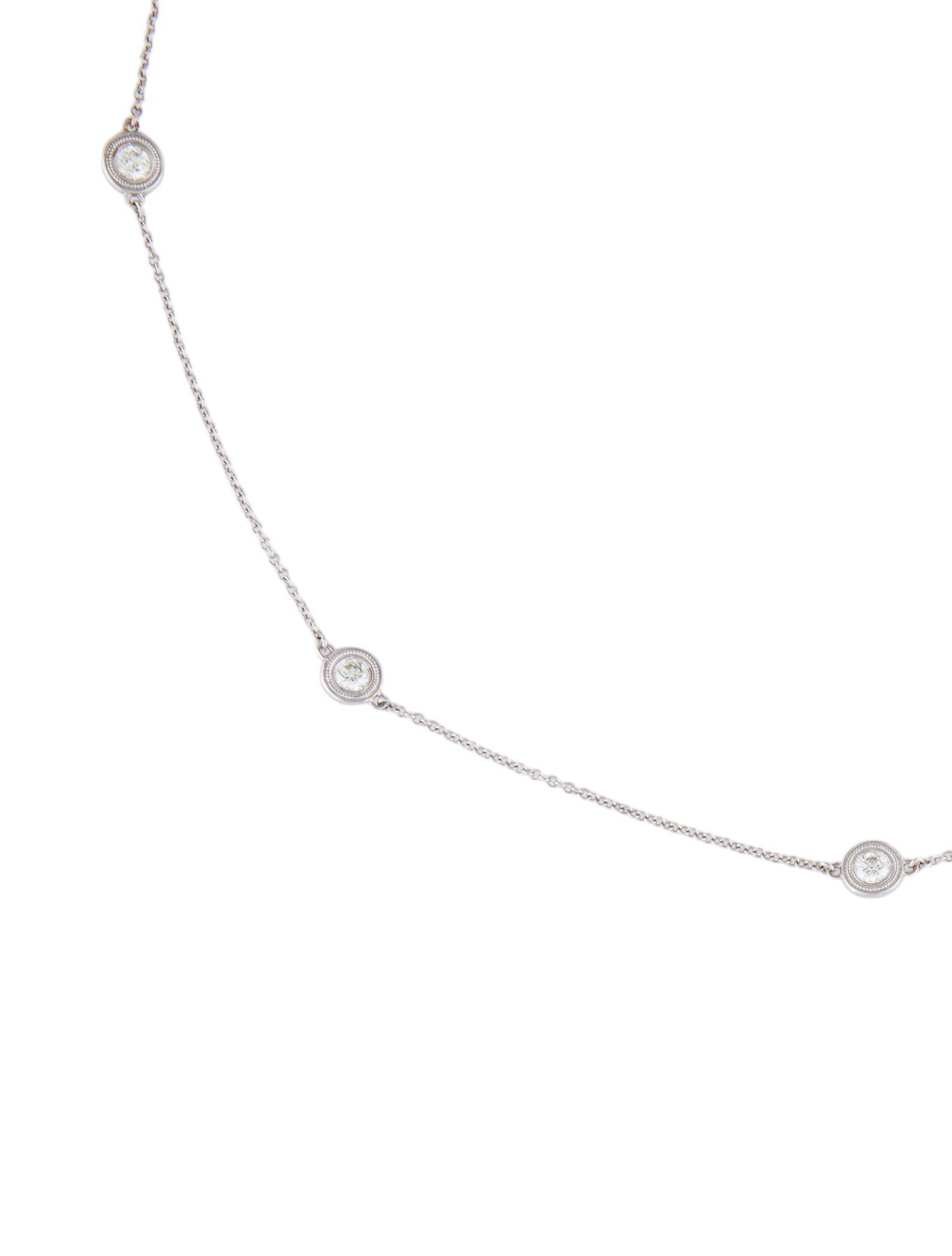 Sofer Jewelry 14K Diamond Station Necklace