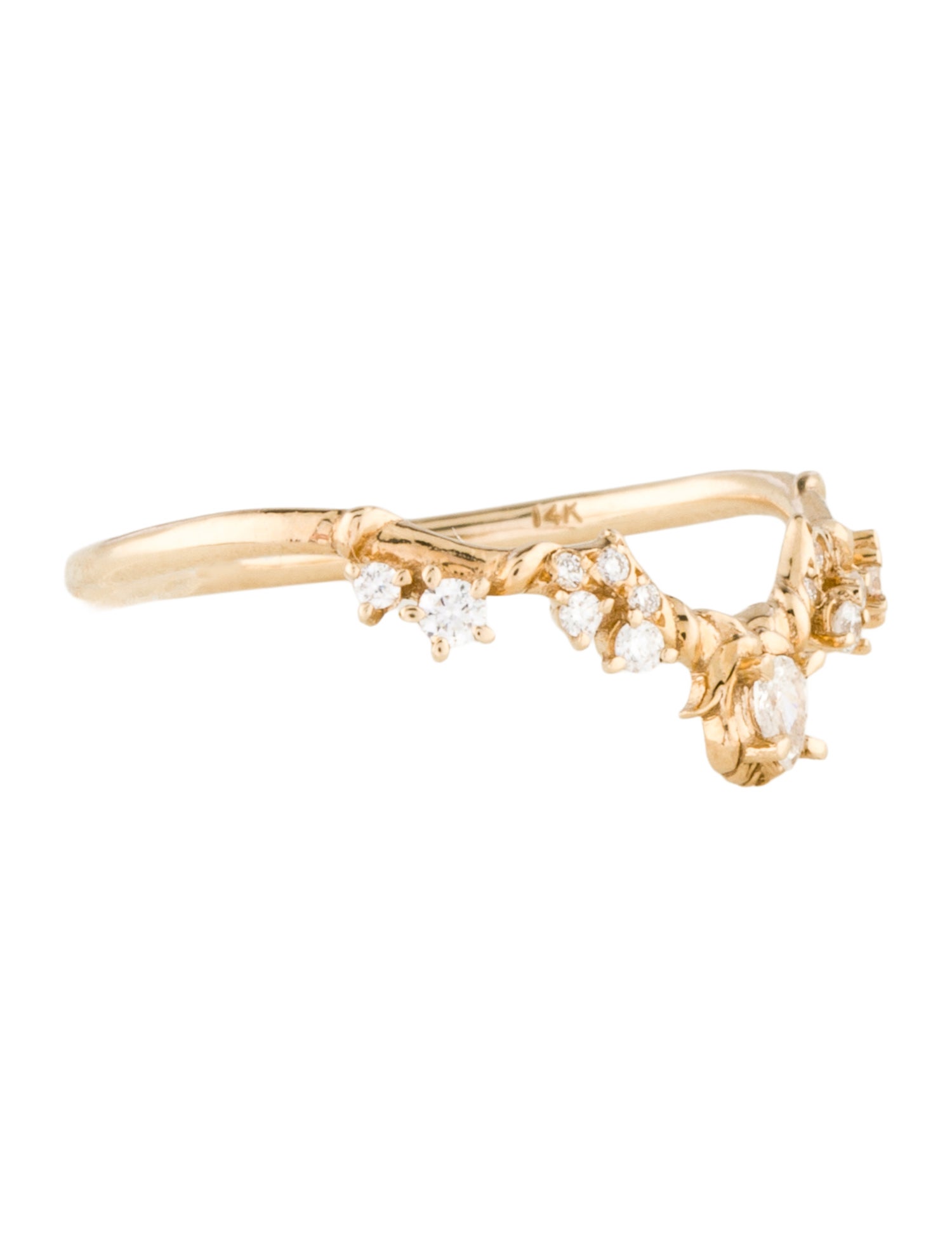 Sofia Zakia 14K Diamond Demeter Ring