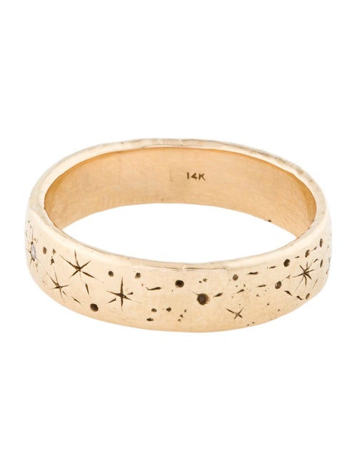 Sofia Zakia 14K Diamond Narrow Written in the Stars Ring