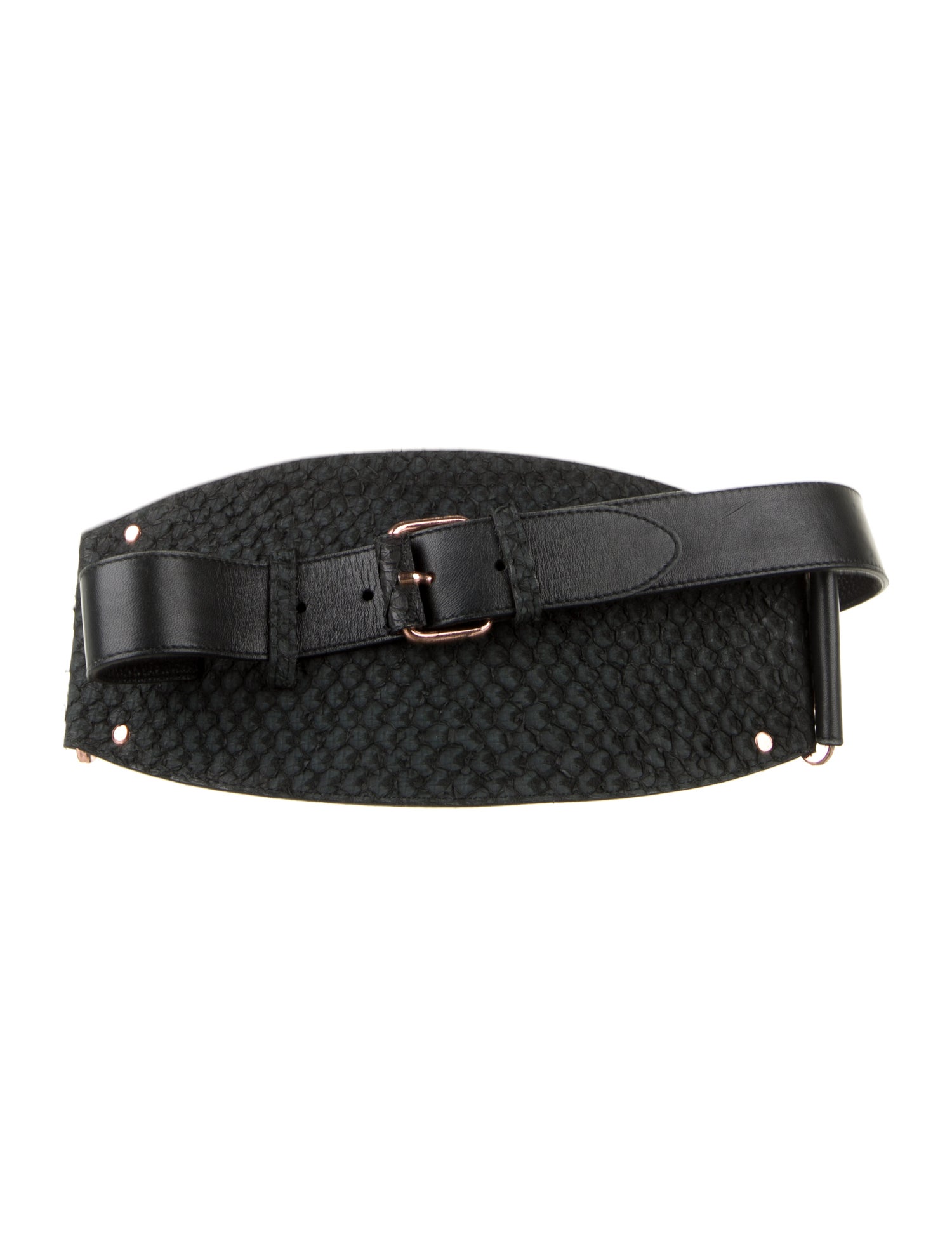 Sophia Kokosalaki Wide Leather Belt