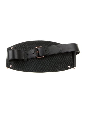 Sophia Kokosalaki Wide Leather Belt