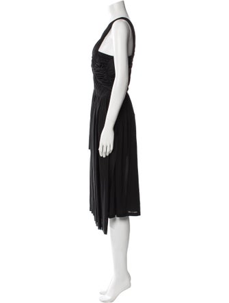 Sophia Kokosalaki V-Neck Knee-Length Dress