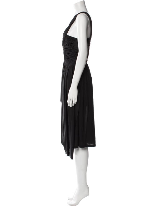 Sophia Kokosalaki V-Neck Knee-Length Dress