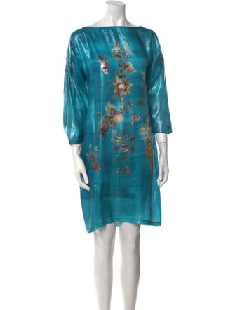 Sophia Kokosalaki Silk Mini Dress