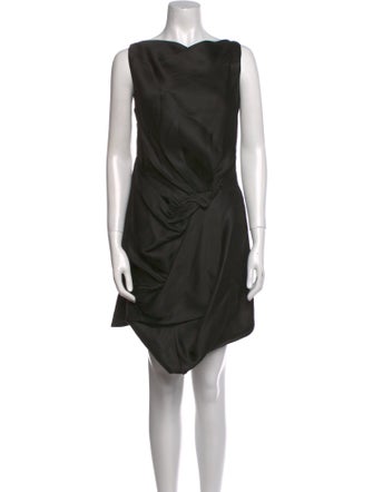 Sophia Kokosalaki Bateau Neckline Knee-Length Dress