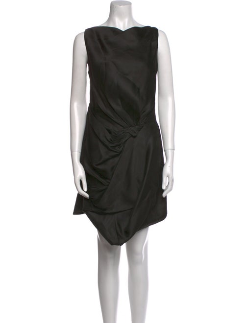 Sophia Kokosalaki Bateau Neckline Knee-Length Dress