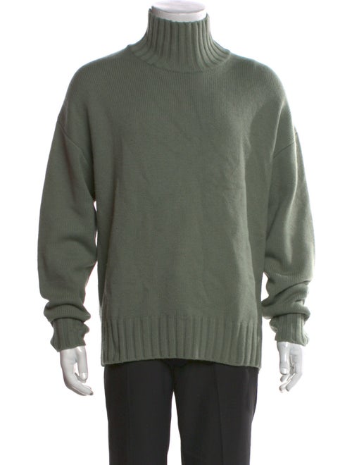 Solid Homme Wool Turtleneck Pullover