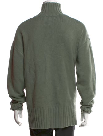 Solid Homme Wool Turtleneck Pullover