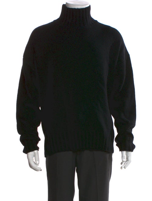 Solid Homme Wool Turtleneck Pullover