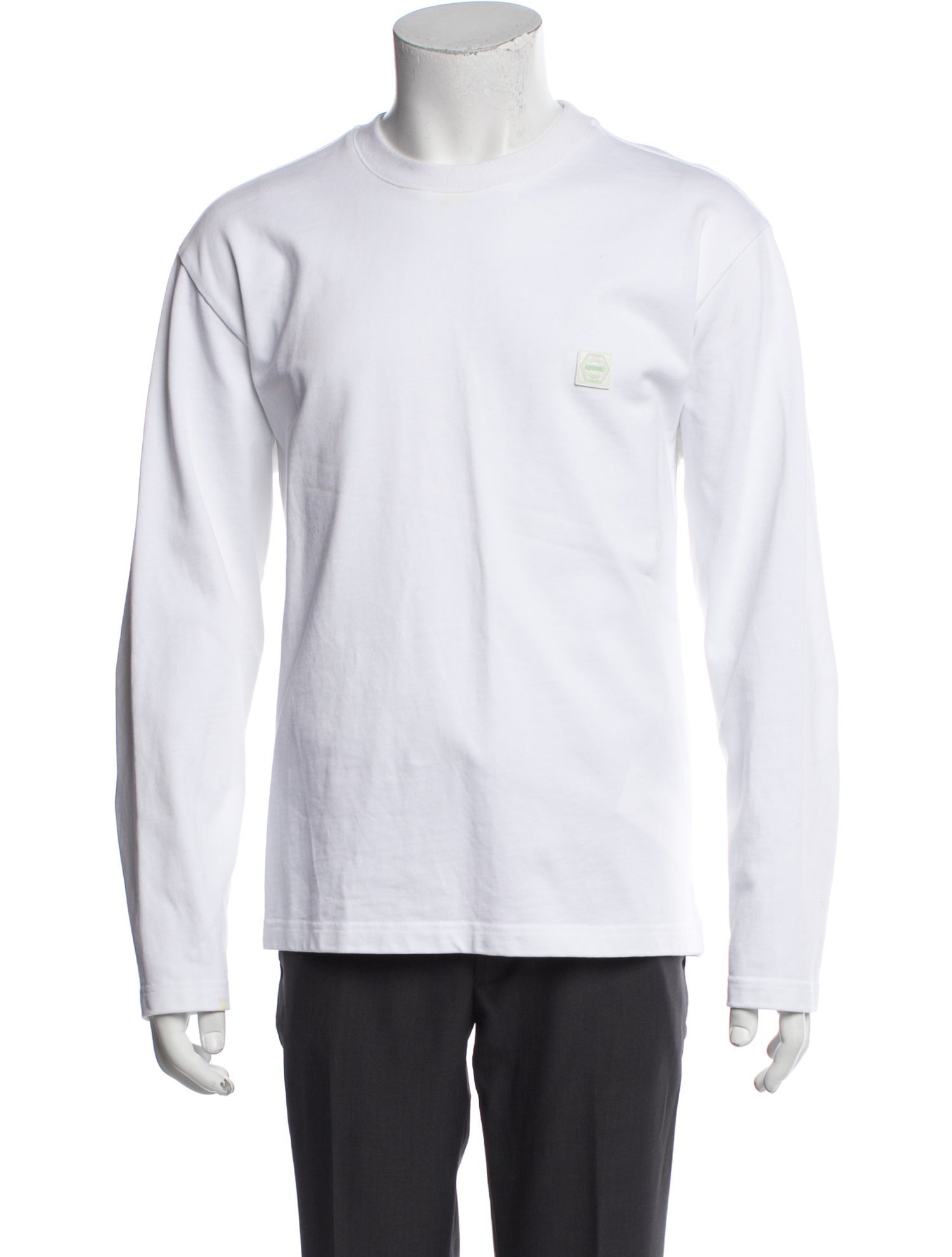 Solid Homme Crew Neck Long Sleeve Sweatshirt