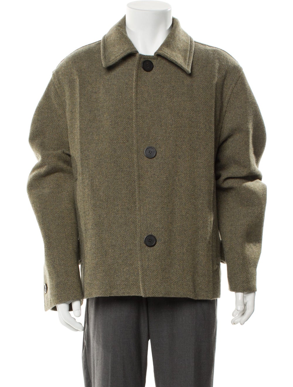 Solid Homme Printed Trucker Jacket - image 1