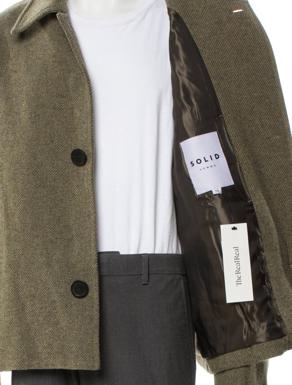 Solid Homme Printed Trucker Jacket - image 4