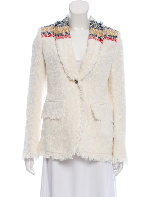 Sonia Rykiel Shawl-Collar Tweed Blazer