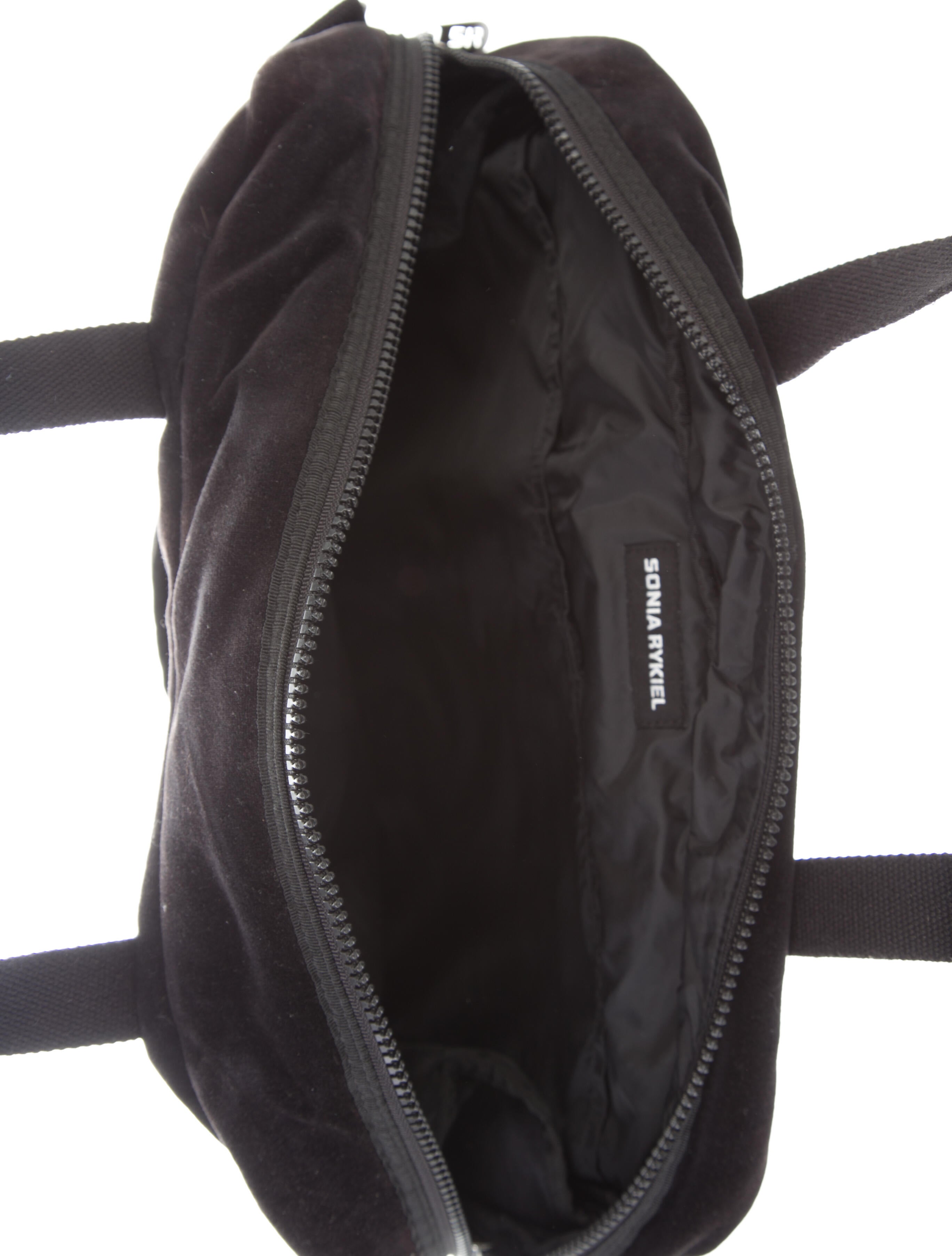 Sonia Rykiel Velvet Baby Bag - Black - SON36862 | The RealReal