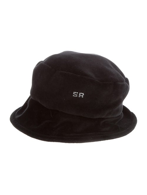 Sonia Rykiel Logo Bucket Hat Black