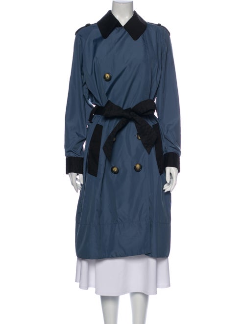 Sonia Rykiel Trench Coat Blue