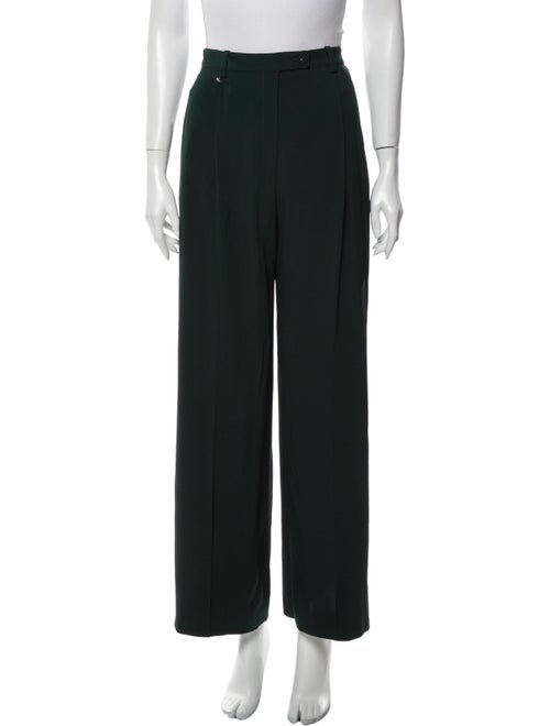 Sonia Rykiel Wide Leg Pants Green