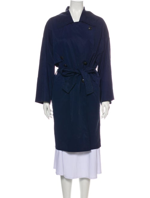 Sonia Rykiel Trench Coat Blue