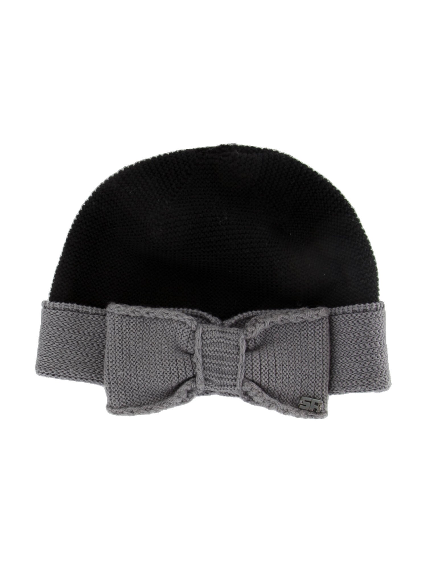 Sonia Rykiel Wool Bow-Accent Hat