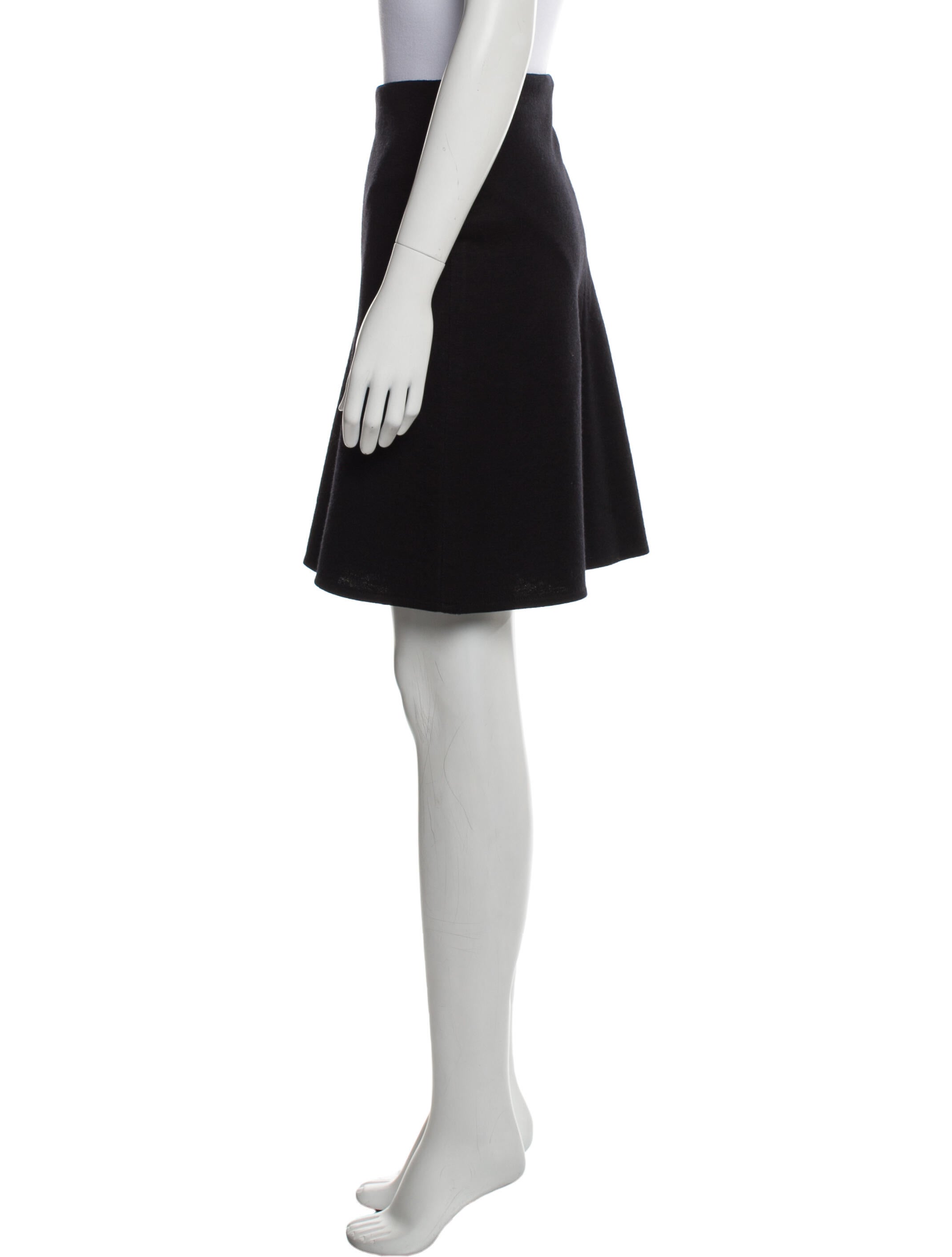 Sonia Rykiel Virgin Wool Knee-Length Skirt